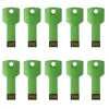 Livraison gratuite 10 PCS/Lot clés USB 8GB clé en métal conception en forme de clés USB pour le stockage de données informatiques