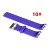 16 Cores Silicone Watch Band para Samsung Galaxy Gear S2 R720 R730 Banda Strap Sport Watch Replacement Bracelet SMR7206161338