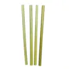 Pajitas de bambú para beber para fiesta, suministros para el hogar, boda, bambú Biodegradable, cumpleaños, vajilla orgánica, fiesta de festival