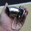 4 Sizes Chastity Cage Cockring Scrotum Pendants Penis Pandant Cock Ring Top Stainless Steel Assembly Type Bondage Testis Weight Sex Toys BB-119