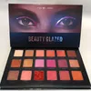 DROP 6pcs/lot BEAUTY GLAZED Brand 18 Colors Eye Shadow Easy To Wear Eyeshadow Natural Matte Shimmer Palette Long-lasting Eyes Makeup