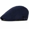 Homens Casuais Casuais Cor Sólida Berets All Seasons Masculino Chapéus Feminino Adulto Unisex Caps Frete Grátis