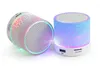 Bluetooth-luidsprekers LED A9 S10 Draadloze luidspreker Handen Draagbare Mini Luidspreker Gratis TF USB FM-ondersteuning SD-kaart PC met MIC