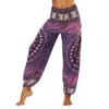 Istider Yoga Broek Print Floral Vrouwen Hoge Taille Wide Benen Comfortabele Sport Broek Dance Broeken Ademend Leggings