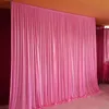 Celebração casamento palco desempenho fundo cortina parede valane pano de fundo 10x10ft pano de fundo festa cortina228j