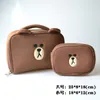 Cute Women Makeup Bags Patent Leather Cosmetic Bag Girls Travel Make UP Case Beauty Pouch Toiletry Bag Pink Bath Storage