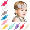 JRFSD Fliege Blumen Stirnband Mädchen Haarbänder Elaktische Kinder Haarschmuck Für Mädchen 10 Stück H101