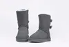 2018 New WGG Femmes Australie Classique s'agenouiller Bottes Bottines Noir Gris châtaigne bleu marine Femmes fille bottes Taille US 5-10