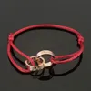 Crazy Propintion Ring Ring Lovers Red Rope Red Red in the Life of Life Red Rope Bracelet Multicolored Rope Selection for 8297483