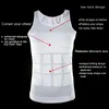 Hot Selling Mens Ärmlös Slimming Tummy Men Professionell Body Shaper Ultra-Elastic Waist Girdle Vest