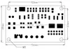 Freeshipping 12V 24V DC PWM automatico PC CPU regolatore di velocità di controllo della temperatura della ventola + sensore