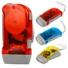 Utomhus 3 LED Hand Tryck på ficklampa No Battery Wind Up Crank Dynamo Ficklampa Ljus Torch Camping Portable Flash Light