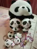 15 cm Mini Panda Bonito brinquedos de Pelúcia Bolas Rodadas Kung animais de Pelúcia para a festa de aniversário favor fornecimento de presente de natal presente do dia das Crianças
