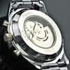 WINNER Automatic Watch Men's Classic Transparent Skeleton Mechanical Watches  FORSINING Clock Relogio Masculino With Box