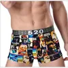 10 Pcs 2018 Wholesale Men Underwears Brand Boxer Shorts Modal Underwear Mens Cueca Boxers Underpants Sexy Undies Trunks 16122