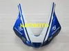 YAMAHA için yüksek dereceli Motosiklet Fairing kiti YZFR1 98 99 YZF R1 1998 1999 YZF1000 ABS Soğuk beyaz mavi Marangozluk seti + Hediyeler YS17