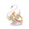 Luxury Universal Finger Ring Holder Cat Peacock Glitter Diamond For Smart Mobile Phone Girl Stand Holder1461890