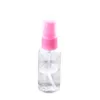 Fashion Spray Bottles Portable 1oz / 30ml Rensa Tom Fine Mist Plastic Mini Travel Bottle för Parfym Essential Oljor Vätskor Aromaterapi