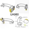 Medical 304 acier inoxydable Chastity Device Cage de chastet￩ ur￩tral Dilatateur #Y98