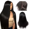 Body Wave Lace Frontal Wig Brazilian 4x4 Closure Human Hair Wigs For Black Women Peruvian Remy Straight Deep Water Kinky Curly Pre Plucked Wet And Wavy 180% Density 10a