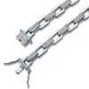 Rock Men039s Box Chain Micro jewellery Hip Hop Bracelet Tennis 7inch 8inch9158955