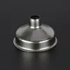 Hot sell wholesales 35 x 25mm 304 Stainless Steel Mini Funnel For Liquor Alcohol Hip Whiskey Flasks Essential Oil Perfume Fill Transfer