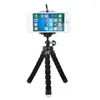 Mini soporte flexible para teléfono con cámara Soporte para trípode de pulpo flexible Soporte de montaje Monopod para iphone samsung smart phone