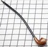 Long Rod Smoking Pipe Wooden Cigarette Holder Creative Filter Tobacco Pipe for Gift