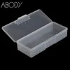 Plastic Nail Art Opbergdoos Opslag Display Box Case Voor Sieraden Beads Pillen Nail Art Tips Draagbare Apparatuur Tool NIEUW