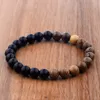 8mm nya naturliga träpärlor armband män svart etcr meditation vit armband kvinnor bön smycken