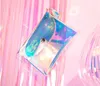 Bentoy mode Lucency femmes argent portefeuille hologramme porte-monnaie pochette Laser courte pochette porte-carte bancaire enveloppe sac