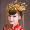 Полноценный костюм невесты головной убор ретро китайские волосы Корона