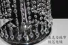 Livraison Gratuite 70cm (h) Crystal de mariage Table Centrepiece Silver Flower Stand Lustre De Mariage Table de mariage