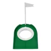 achtertuin putting green flags