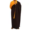 Odzież etniczna Unisex buddyjski mnich szata Zen medytacja szaty Shaolin świątynia ubrania jednolite garnitury kostium Robes1