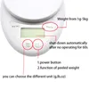 5000G1G Digital Food Scale Multifunction Measures in Grams and Ounces Kitchen Accessories1176294