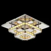 Plafondverlichting Moderne LED-armatuur Vierkante oppervlak Montage Crystal Lamp Hal Corridor Light Kroonluchter