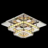 Plafoniere Modern LED Fixture Square Surface Mounting Crystal Lampada Corridoio Corridoio Lampadario