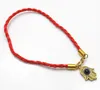 30 pièces/lot mixte HAMSA main mauvais œil chaîne Bracelets porte-bonheur pendentif en cuir bricolage