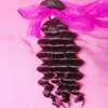 Fala tropikalna luźna kręcona dziewicza malezyjska nieprzetworzone przedłużenie włosów 3 wiązki grube włosy Clearrance 8651057