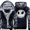 2017 Kış Tişörtü Baskı Erkekler Hoodies Jack Skellington Evil Yüz erkek Tişörtü Eşofman Hoody Hipster