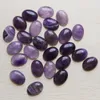 Hela 10st Natural Stone Oval Cab Cabochon Teardrop Beads Color Mixing 18 25mm Diy Jewelry Making Ring Holiday Gift 3357