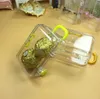 Transparent Travel Bagaż Design Plastikowe Cukierki Mini Walizka Pudełko Ślubne Baby Shower Chocolate Boxes Boże Narodzenie Prezenty SN1377