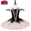 Profissional Adulto Preto Ballet Tutu O Quebra-Nozes Performance de Palco Desgaste Das Mulheres Balé Rosa Trajes de Competição de Dança Meninas Ballet Saia