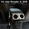 Splitter ABS Armlehne Box Klimaanlage Lufteinlass Dekoration Panel Fit für Jeep Wrangler JL Auto Innen Zubehör