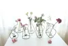 HOT Creative Brief Iron Vase Planter Rack dried Flower Pots Shelf iron frame jardiniere Home Decoration Accessories