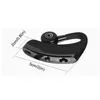 Handen Zakelijk Draadloze Bluetooth-headset met microfoon Spraakbesturing Hoofdtelefoon Stereo oortelefoon voor iPhone Android Drive Connect Wit1668725