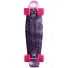 CL - 95 Printing Purple Starry Sky Pattern Skateboard Complete 22 inch Retro Cruiser Longboard complete skateboard for kids/Adult