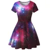 2018 novos 12 Estilos Mulheres Estilo Vintage Star Print Pinup Balanço Da Festa de Noite Rockabilly Retro Vestido Vestidos Casuais Roupas Femininas