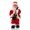 크리스마스 인형 전기 산타 단계 노래 노래 장식 산타 어린이 선물 장식 장난감